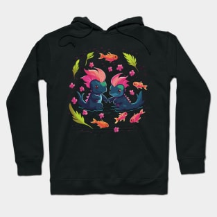 Axolotl Valentine Day Hoodie